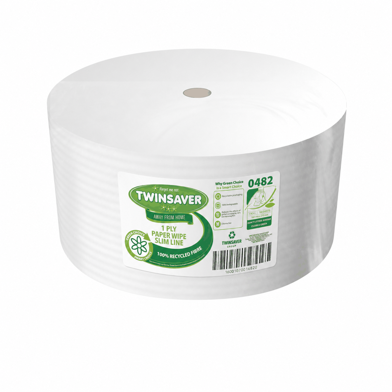 482 Econo Jumbo Garage Rolls - 1500m x 160mm